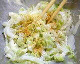 簡単！白菜のピリ辛ホットサラダ作り方3写真