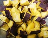 栗とさつまいもの炊き込みご飯作り方4写真