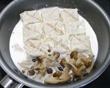 簡単！焼売としめじのクリーム煮作り方1写真