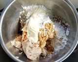 鶏モモ肉と舞茸の落とし焼き作り方2写真