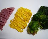 ✿ほうれん草の三色サラダ✿作り方2写真