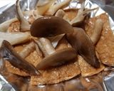 丹波シメジ、みすずうどんあげのホイル焼き作り方4写真