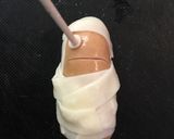 工作好きの 餃子の皮deミイラウィンナー作り方4写真