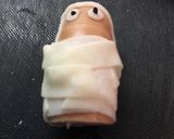 工作好きの 餃子の皮deミイラウィンナー作り方6写真