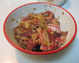 牛肉とニラと春雨の簡単炒めもの♪作り方1写真