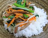韓国料理-簡単フライパンビビンバ作り方8写真
