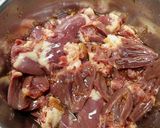 鶏ハツのにんにく炒め作り方2写真