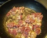 鶏ハツのにんにく炒め作り方3写真