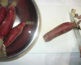 焼き芋？簡単さつま芋炊飯器で作り方2写真