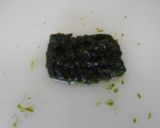 離乳食中期　なすとわかめの煮物作り方3写真