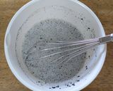 タピオカ粉で2色の豆乳わらび餅風作り方1写真