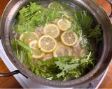 あっさり美味しい夏の鍋！塩レモン鍋作り方4写真