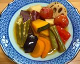 彩り野菜の煮びたし〜根菜・旬野菜10種〜作り方16写真