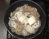 蓮根ミートソースパスタ♪簡単レシピ作り方8写真