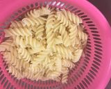 くるくるマカロニ☆ケチャップ炒め作り方3写真