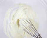 レンチンして混ぜるだけのレアチーズケーキ作り方3写真