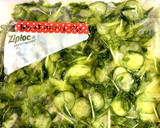 きゅうり 水菜 レタスのマリネ 冷凍保存作り方4写真