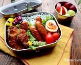 お弁当に!かぼちゃの肉巻きバターポン酢作り方5写真