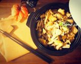 あんかけキノコの鍋煮込みそうめん作り方8写真