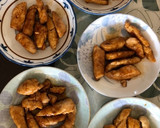 簡単、揚げ焼き、ささみのレモン汁和え。作り方4写真