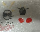 キャラ弁 仮面ライダージオウ+フォーゼ作り方1写真