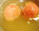簡単！丸ごとトマトのコンソメスープ作り方4写真