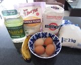 モチモチ食感♩【タピオカバナナシフォン】作り方2写真