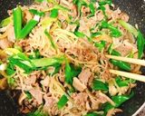 牛薄切り肉と糸こんのしぐれ煮作り方8写真