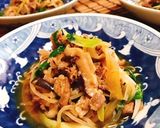 牛薄切り肉と糸こんのしぐれ煮作り方9写真