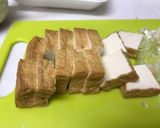 厚揚げのピリ辛肉味噌炒め♡作り方1写真