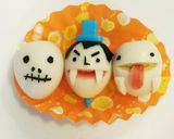 ハロウィンキャラ弁おかずドラキュラおばけ作り方8写真