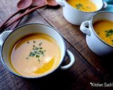 レンジで簡単！かぼちゃのミルクスープ作り方3写真