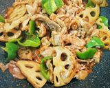 めちゃうまっ！れんこんと豚肉の酢豚作り方6写真
