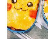 ピカチュウ。キャラ弁❤❤作り方4写真