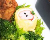 4歳＊保育園弁当・ハロウィン！作り方3写真