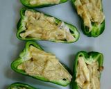 旨っ♥ピーマンの椎茸軸詰め(カレー風味)作り方6写真