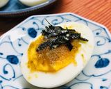 ゆで卵に柚子胡椒×ごま油作り方1写真