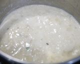 簡単！鶏しめじの泡湯葉味噌汁作り方3写真