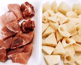 豚肉とれんこんの黒酢炒め作り方1写真