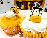 カボチャのカップケーキ☆ハロウィン仕様作り方12写真