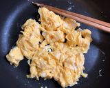 ニラ玉 〜豚バラとしいたけアレンジ〜作り方3写真