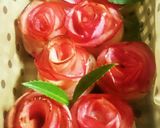 情熱の薔薇アップルパイ&黄桃薔薇パイ作り方15写真