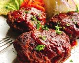 きんぴらたっぷり根菜ハンバーグ(動画有)作り方19写真