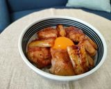 コク旨味噌だれ♪やみつき焼鳥丼作り方5写真