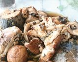 たっぷり200ｇ！キノコと鯖缶の煮物作り方3写真