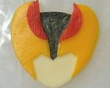 ハート型de仮面ライダーキバ（キャラ弁）作り方22写真
