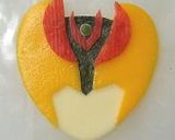 ハート型de仮面ライダーキバ（キャラ弁）作り方24写真