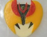 ハート型de仮面ライダーキバ（キャラ弁）作り方25写真