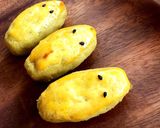ハロウィン!塩顔お化けのスイートポテト作り方7写真