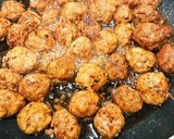 大絶賛☆彡間違いなし！照焼きミートボール作り方5写真